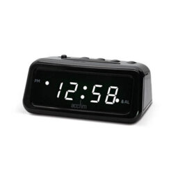 Acctim Cory Black & White Digital Alarm Clock - thumbnail 2