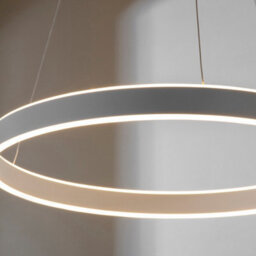 Luminosa Lighting Luminosa Gen Integrated Led Pendant Matt Nickel Plate & Frosted Acrylic 1 Light Dimmable Ip20 - thumbnail 3