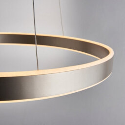 Luminosa Lighting Luminosa Gen Integrated Led Pendant Matt Nickel Plate & Frosted Acrylic 1 Light Dimmable Ip20 - thumbnail 4