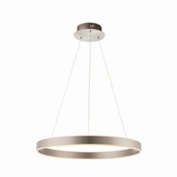 Luminosa Lighting Luminosa Gen Integrated Led Pendant Matt Nickel Plate & Frosted Acrylic 1 Light Dimmable Ip20 - thumbnail 6