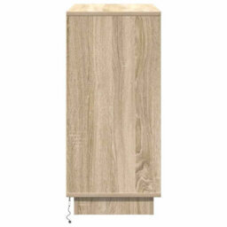 Berkfield Sideboard With Led Sonoma Oak 71X34,5X75 Cm Engineered Wood - thumbnail 8