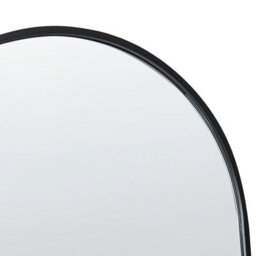 Beliani Standing Mirror Bagnolet 150 Cm Metal Black - thumbnail 8