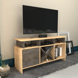 Decorotika Auburn Tv Stand Tv Unit For Tv's Up To 47 Inch Wenge - thumbnail 2