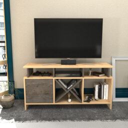 Decorotika Auburn Tv Stand Tv Unit For Tv's Up To 47 Inch Wenge - thumbnail 1