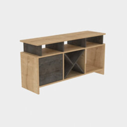 Decorotika Auburn Tv Stand Tv Unit For Tv's Up To 47 Inch Wenge - thumbnail 5