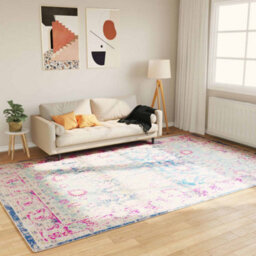 Berkfield Rug Washable Multicolour 190X300 Cm Anti Slip - thumbnail 1