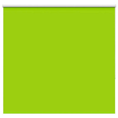Berkfield Roller Blind Blackout Leaves Green 150X175 Cm Fabric Width 146.6 Cm Polyester - image 1