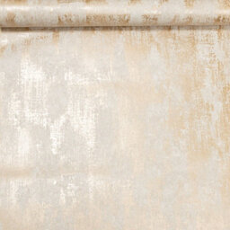 Sophie Laurence Industrial Distressed Concrete Cream Metallic Gold Wallpaper - thumbnail 1