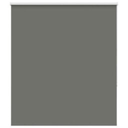 Berkfield Roller Blind Blackout Grey 135X175 Cm Fabric Width 131.6 Cm Polyester - thumbnail 1