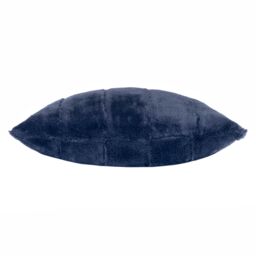 Paoletti Empress Navy Faux Fur Effect Indoor Cushion, (L)45Cm X (W)45Cm - thumbnail 2