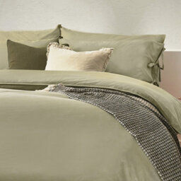 Yard Mallow Bow Tie 100% Cotton Duvet Cover Set - thumbnail 3
