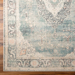 Livabliss Becki Owens Marlene-Vintage Blue Grey Traditional Vintage Boho Living Dining Bedroom Rug 117 X 170 Cm Easy Care, Non Shedding - thumbnail 7