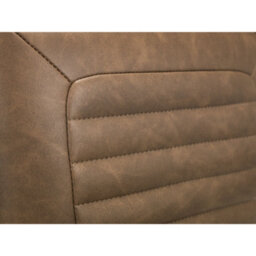 Oakham Executive Dunross Upholstered Office Chair In Brown And Black - thumbnail 5