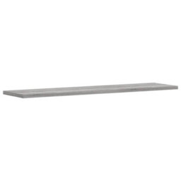 Berkfield Wall Shelves 4 Pcs Grey Sonoma 80X20X1.5 Cm Engineered Wood - thumbnail 3