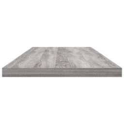 Berkfield Wall Shelves 4 Pcs Grey Sonoma 80X20X1.5 Cm Engineered Wood - thumbnail 4