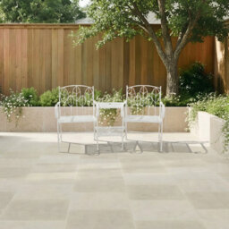 Charles Bentley Antique White Leaf Design Rustic Metal Garden Companion Seat - thumbnail 2