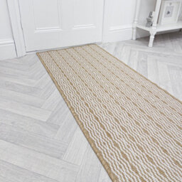 Cable Indoor/outdoor Hallway Runner Rug - Durable, Reversible & Hardwearing Carpet For Home Or Garden - thumbnail 1