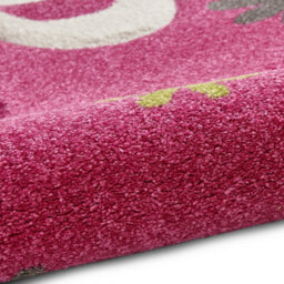 Kids Pink Modern Animal Graphics Pictorial Rug For Dining Room Bedroom & Living Room-120Cm X 170Cm - thumbnail 6