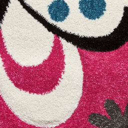 Kids Pink Modern Animal Graphics Pictorial Rug For Dining Room Bedroom & Living Room-120Cm X 170Cm - thumbnail 2