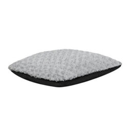 Skylos Calming Dog Bed Grey Plush Anti Anxiety Cushion Removable Washable - thumbnail 3