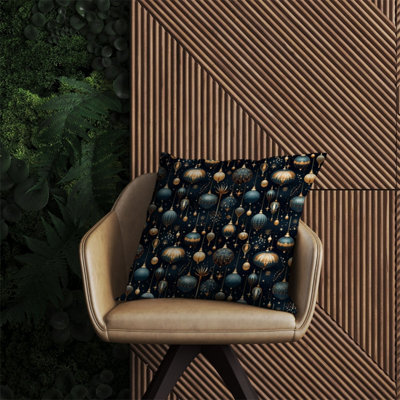 Warren Reed Designer Christmas Decorations Outdoor Cushion 60Cm X 60Cm