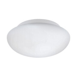 Stylish Wall And Ceiling Light With White Opal Glass Shade And E27 Bulb Holder - thumbnail 1