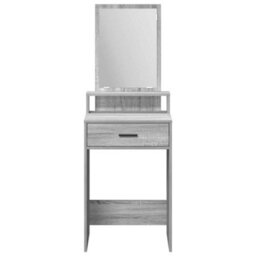 Walplus Dressing Table Grey Sonoma 50 X 41 X 140 Cm Engineered Wood - thumbnail 6