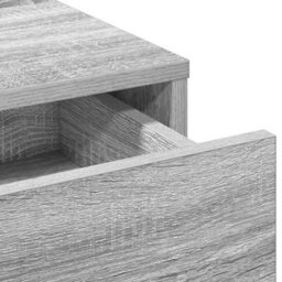 Walplus Dressing Table Grey Sonoma 50 X 41 X 140 Cm Engineered Wood - thumbnail 9