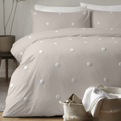 Appletree Dot Garden 100% Cotton Embellished Duvet Cover Set - image 1