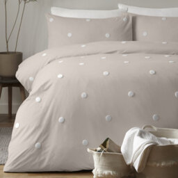 Appletree Dot Garden 100% Cotton Embellished Duvet Cover Set - thumbnail 1