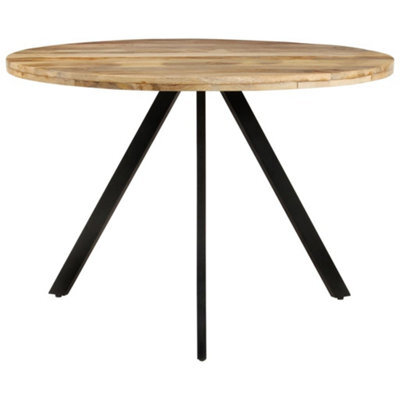 Berkfield Stylish Dining Table 110X75 Cm Solid Wood Mango - image 1