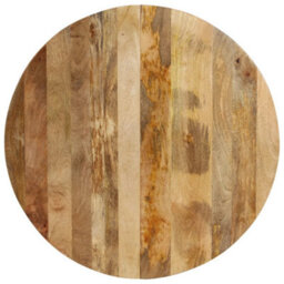 Berkfield Stylish Dining Table 110X75 Cm Solid Wood Mango - thumbnail 3