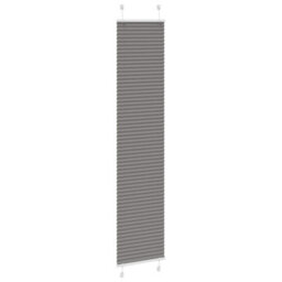 Berkfield Pleated Blind Anthracite 40X200 Cm Fabric Width 39.4 Cm Polyester - thumbnail 3