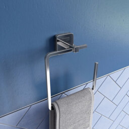 Flexi-Fix Chrome Toilet Roll Holder  Bathroom Accessories - thumbnail 2