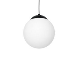 Milagro Lima Hand Made Designer Pendant Lamp Matt Black And Cool White - thumbnail 4
