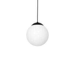 Milagro Lima Hand Made Designer Pendant Lamp Matt Black And Cool White - thumbnail 3