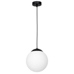 Milagro Lima Hand Made Designer Pendant Lamp Matt Black And Cool White - thumbnail 2