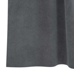 Berkfield Modern Blackout Curtains With Hanging Loops 2 Pcs Super Light Grey Velvet - thumbnail 7