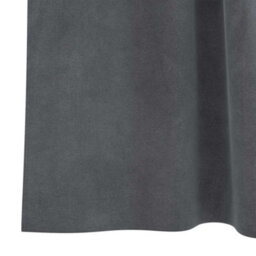 Berkfield Modern Blackout Curtains With Hanging Loops 2 Pcs Super Light Grey Velvet - thumbnail 5