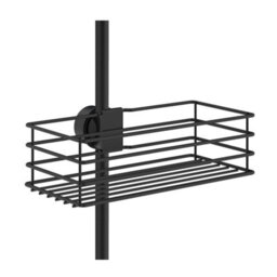 Beslagsboden - Basket For Shower Riser Rail. Black. Basket 250 X 120 mm. - thumbnail 3