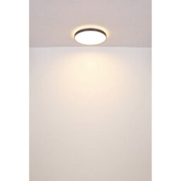 Luminosa Lighting Luminosa Eclypse Flush Ceiling Light Black Led 3000K - thumbnail 5