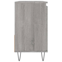 Berkfield Bathroom Cabinet Grey Sonoma 65X33X60 Cm Engineered Wood - thumbnail 6