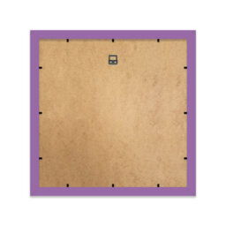 "12X12"" Purple Picture Frame - 12X12"" Square Frame With 10X10"" Mount For 12X12""/10X10"" Pictures Moderrn Style Thin Edge, 1 Pack" - thumbnail 3