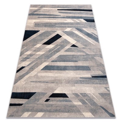 RugsX Carpet Wool Nain Geometric 7706/51655 Beige / Blue  120X170 Cm - image 1