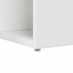 Berkfield Writing Desk White Engineered Wood Medium Storage Writing Desk - thumbnail 8