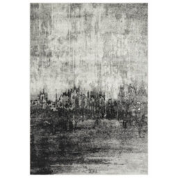 Furniturebox Uk Ruddick Grey Distressed Rug 200X290 - thumbnail 2