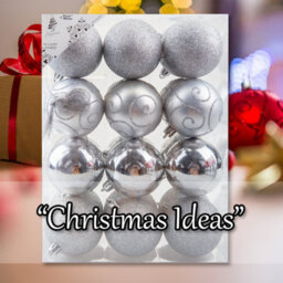Christmas Bauble Decoration Hanging Tree Ornament X 24 6Cm Silver - thumbnail 5