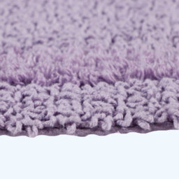 Homescapes Luxury Reversible Extra Large Bath Mat - Lilac - thumbnail 4