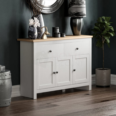 Lassic Vida Designs Arlington White 2 Drawer 3 Door Sideboard Storage Cabinet Cupboard - image 1