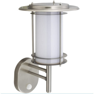 Tp24 3275 Doha Coastal Outdoor Light C/w Pir (Stainless Steel)